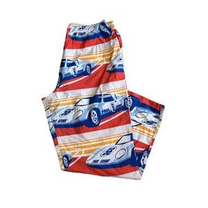 Vintage Paul Frank Racing Pajama Pants Racecar Size XL
